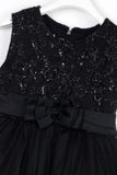 Black Bow Party Frock