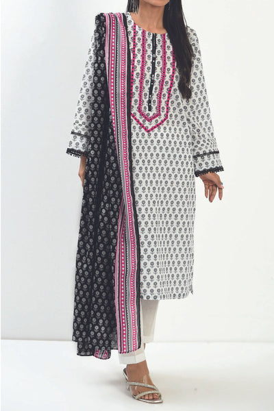 3PC - Printed Lawn - D-2303624B